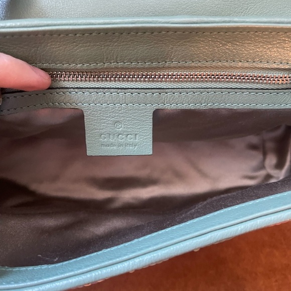 Gucci Marmont Pastel Multicolor Sequin Crossbody Bag - Picture 6 of 10